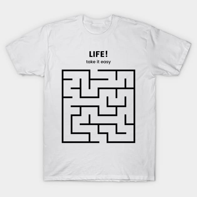 Puzzel life Tshirt T-Shirt by ART4Y